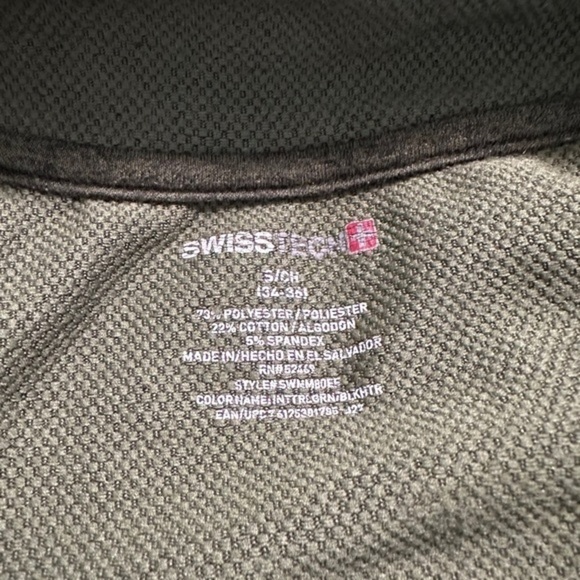 Swiss Tech Men's Green Jacket (SM) - Picture 5 of 7